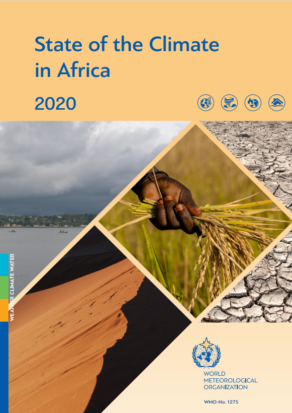Le rapport sur l’état du climat en Afrique 2020.