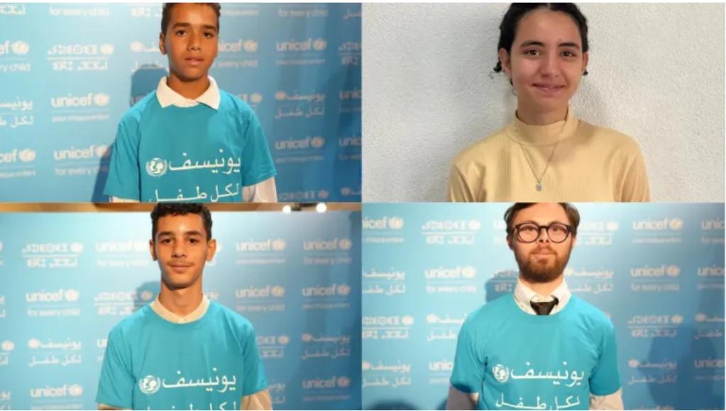 أربعة سفراء شباب لحقوق الطفل في المغرب