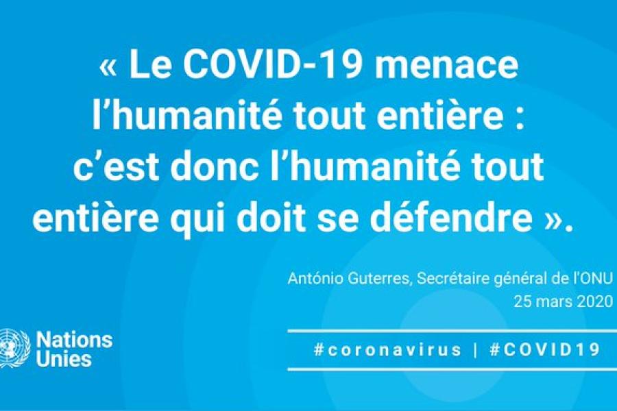 L’ONU Lance Un Plan De Réponse Humanitaire Mondiale De 2 Milliards De ...