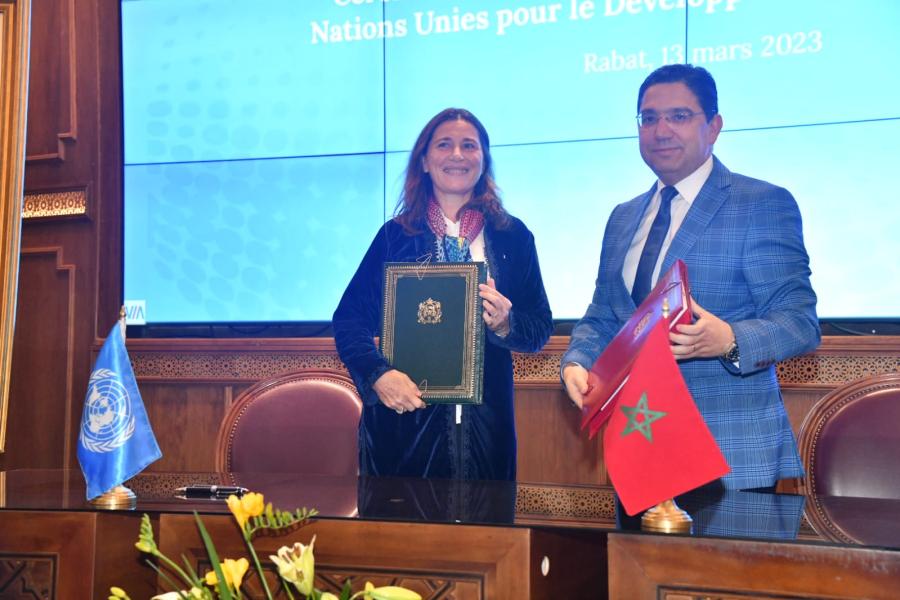 Le Maroc Et Le Système Des Nations Unies Signent Le Nouveau Cadre De ...